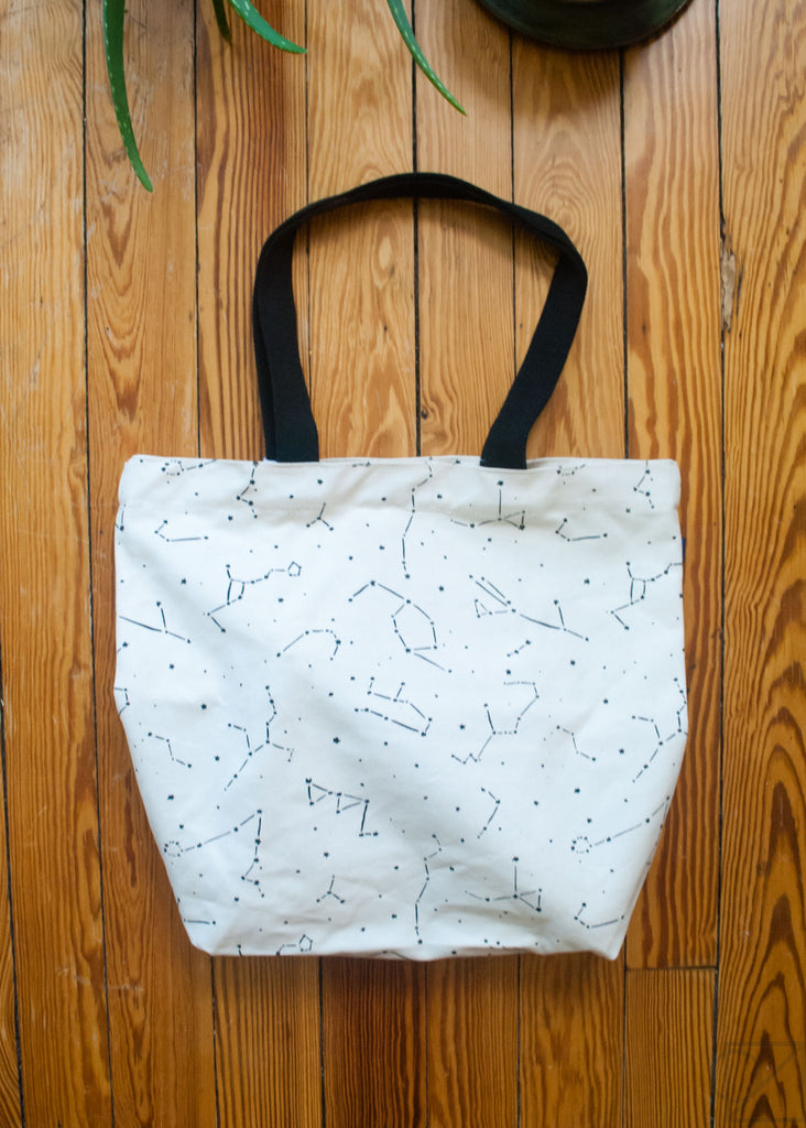 our tote bag is all packed for an afternoon adventure!