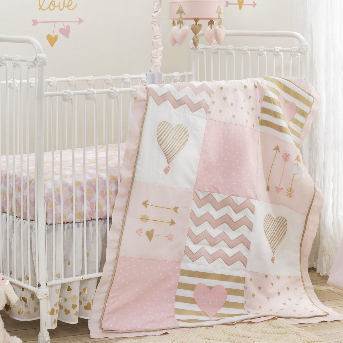 lambs and ivy crib set