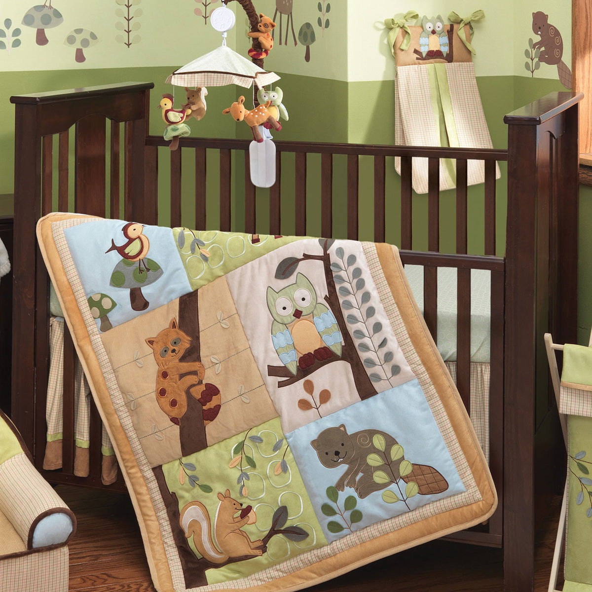 Enchanted Forest Baby Crib Bedding Set By Lambs Ivy