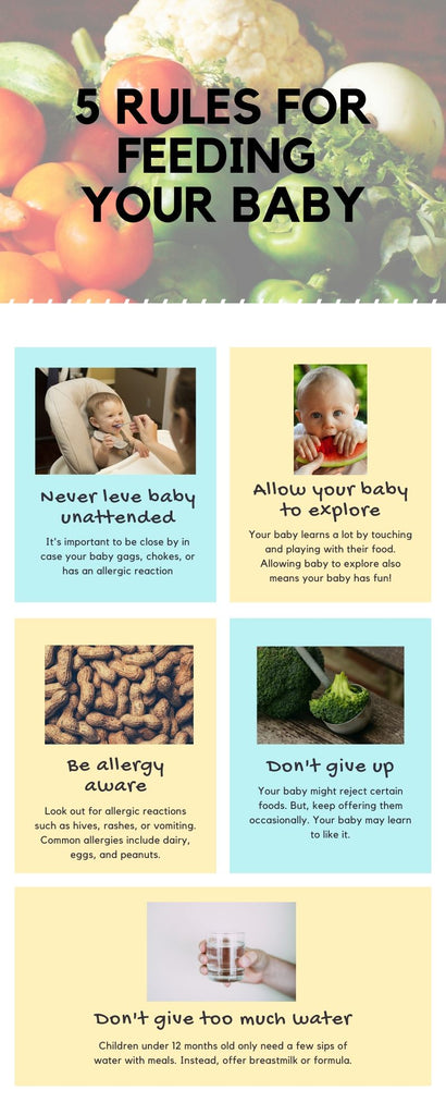 5 rules for feeding baby