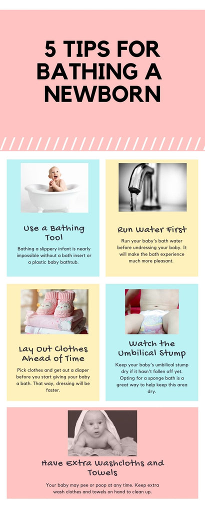 5 Tips for Newborn Baby Bath Time