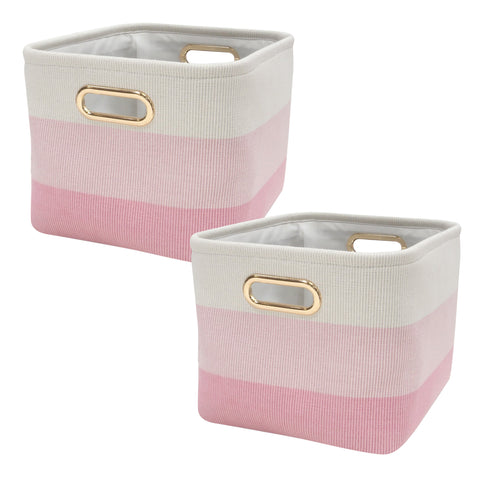 Pink Ombre Storage Baskets/Bins