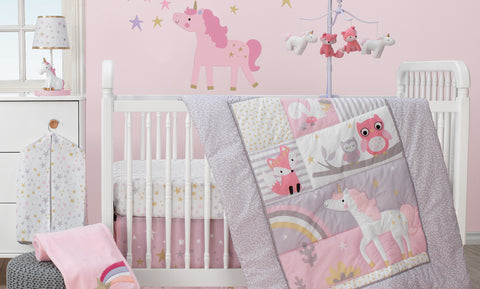 Rainbow Unicorn Theme Girl Nursery