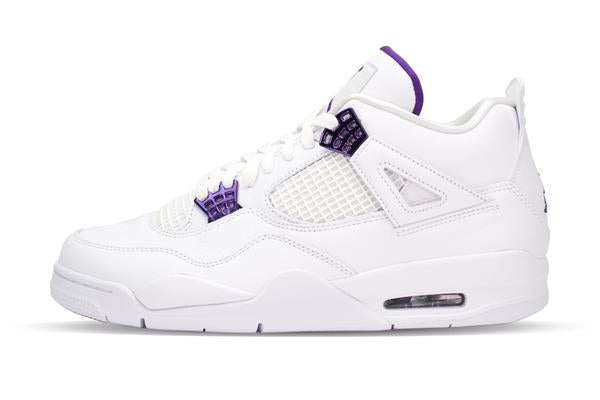 womens jordan 4 metallic purple