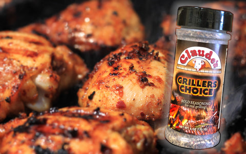 Grilled Chicken using Claude's Grillers Choice Seasoning