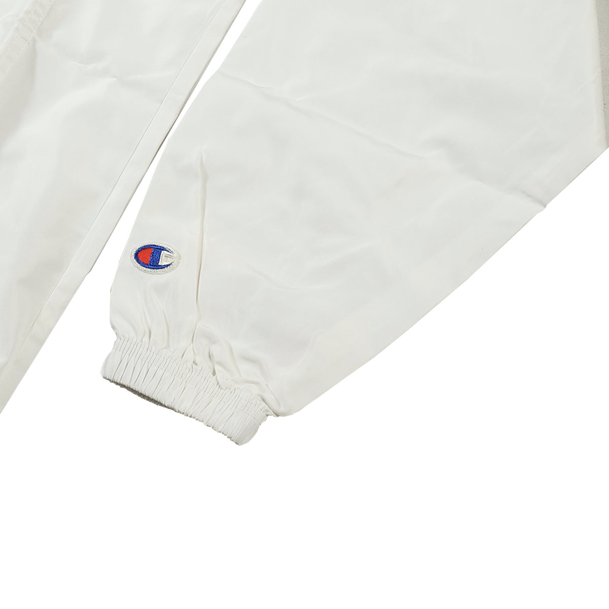 champion packable jacket white
