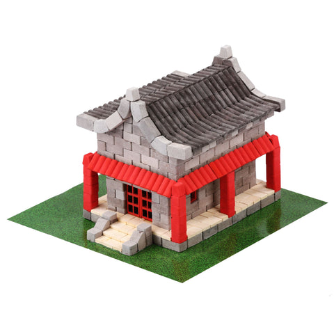 Chinese House, Wise Elk Mini Bricks constructor set