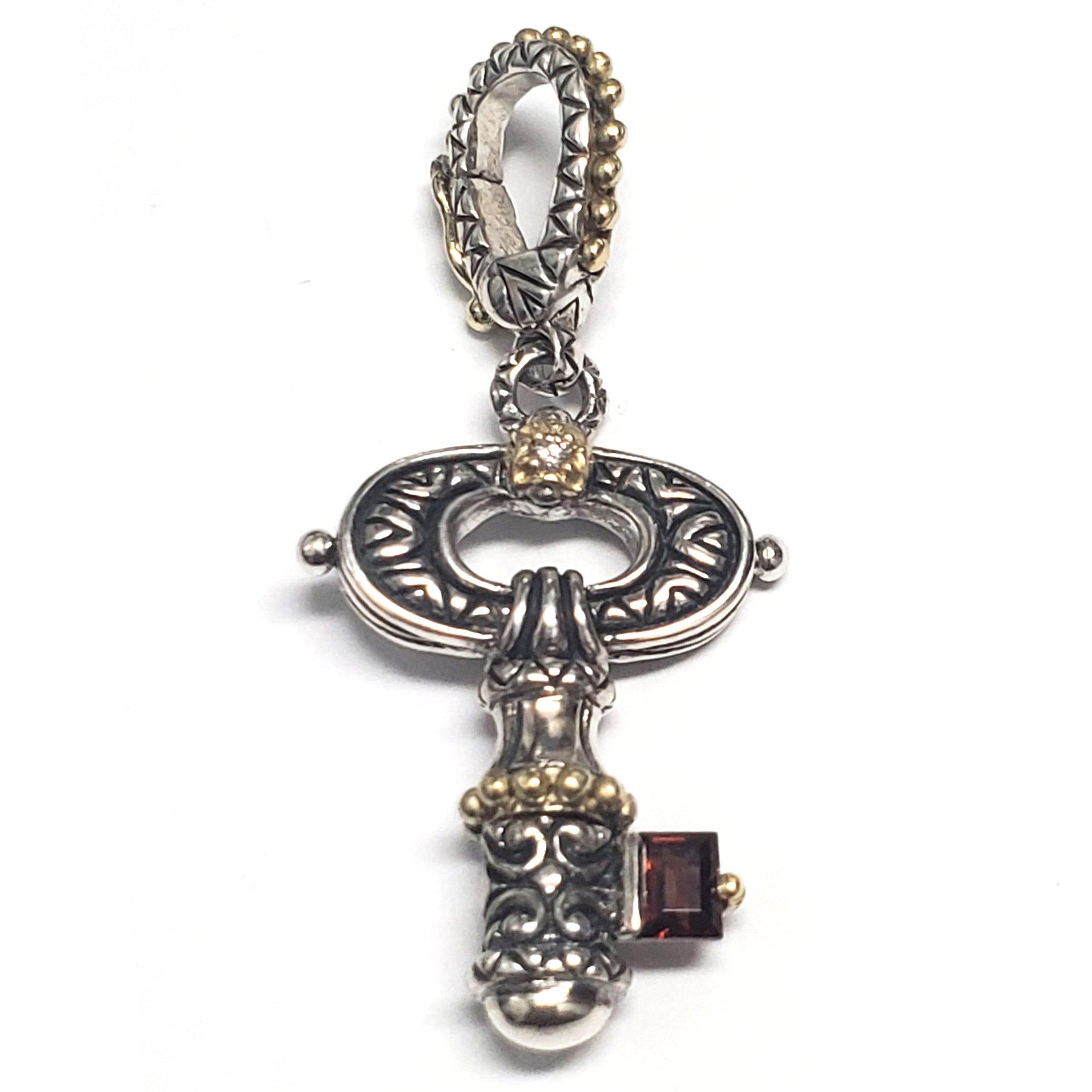 barbara bixby key pendant