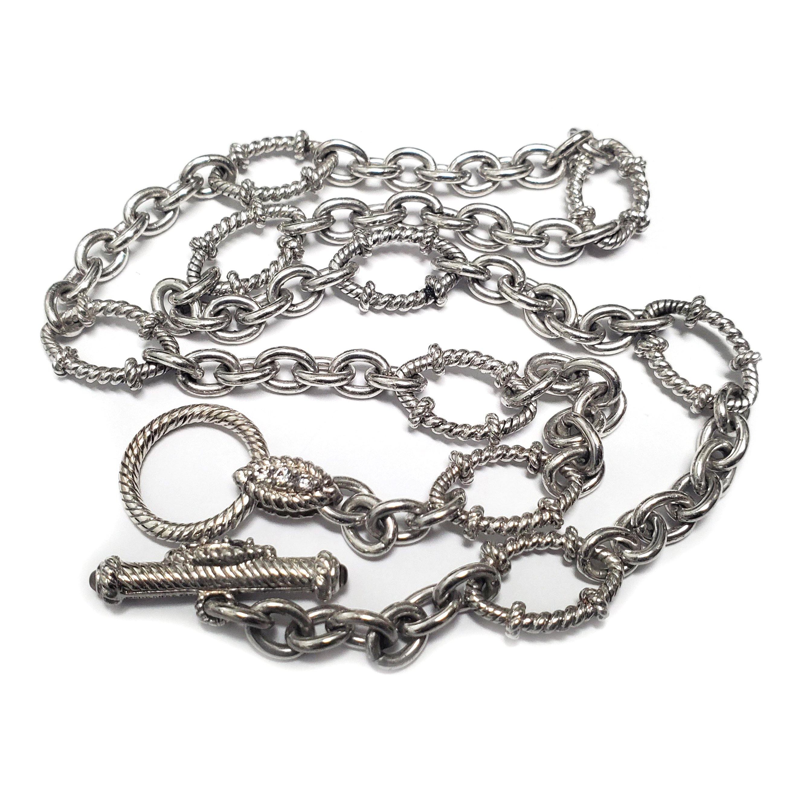 judith ripka chain link necklace