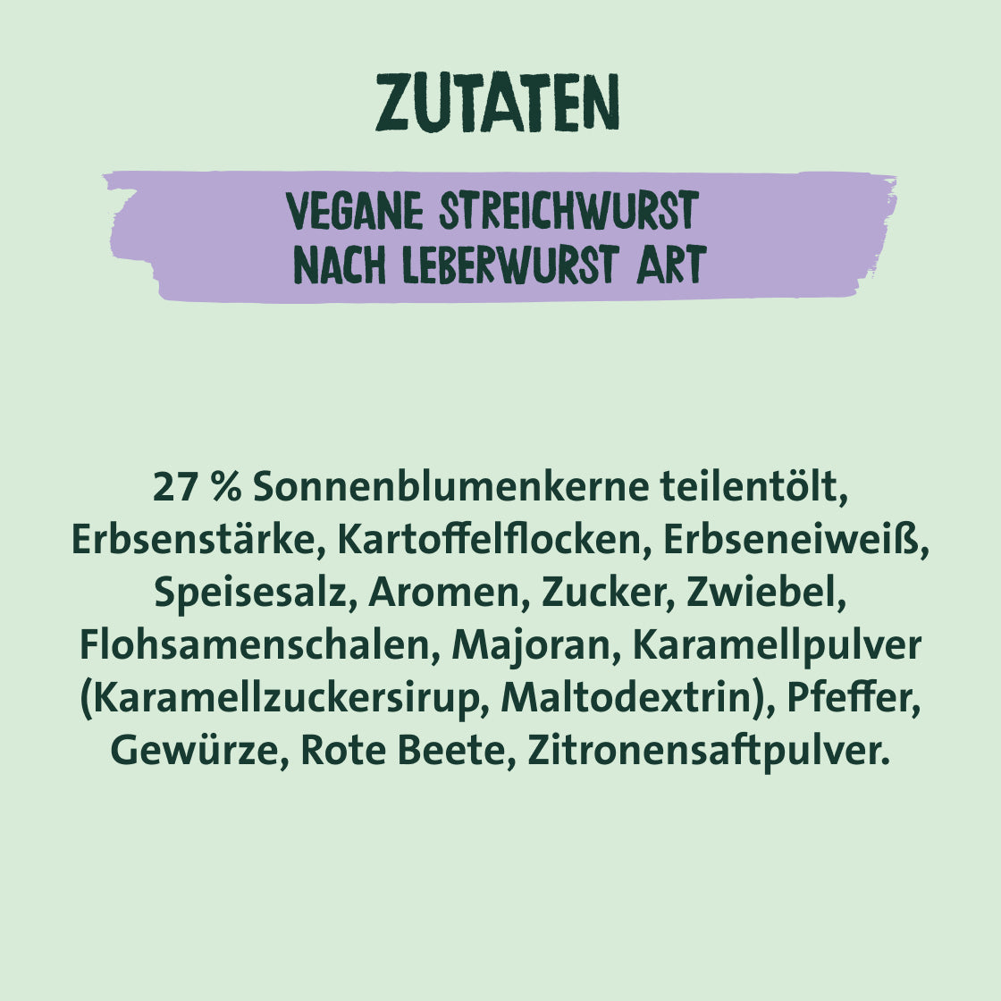 Vegane Streichwurst Starter Box
