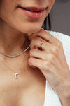 Positano Moon Necklace