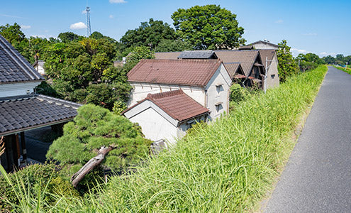 窪田酒造の外観