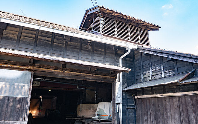 窪田酒造の外観