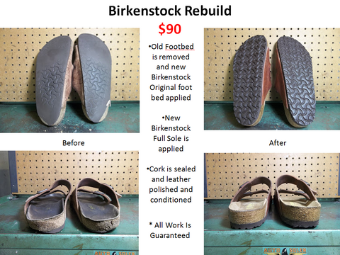 resole birkenstock sandals near me