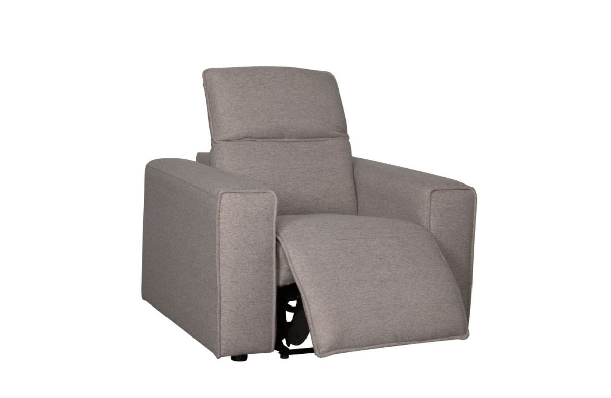 Sorento II Reclining Chair - Light Grey - Scan Design
