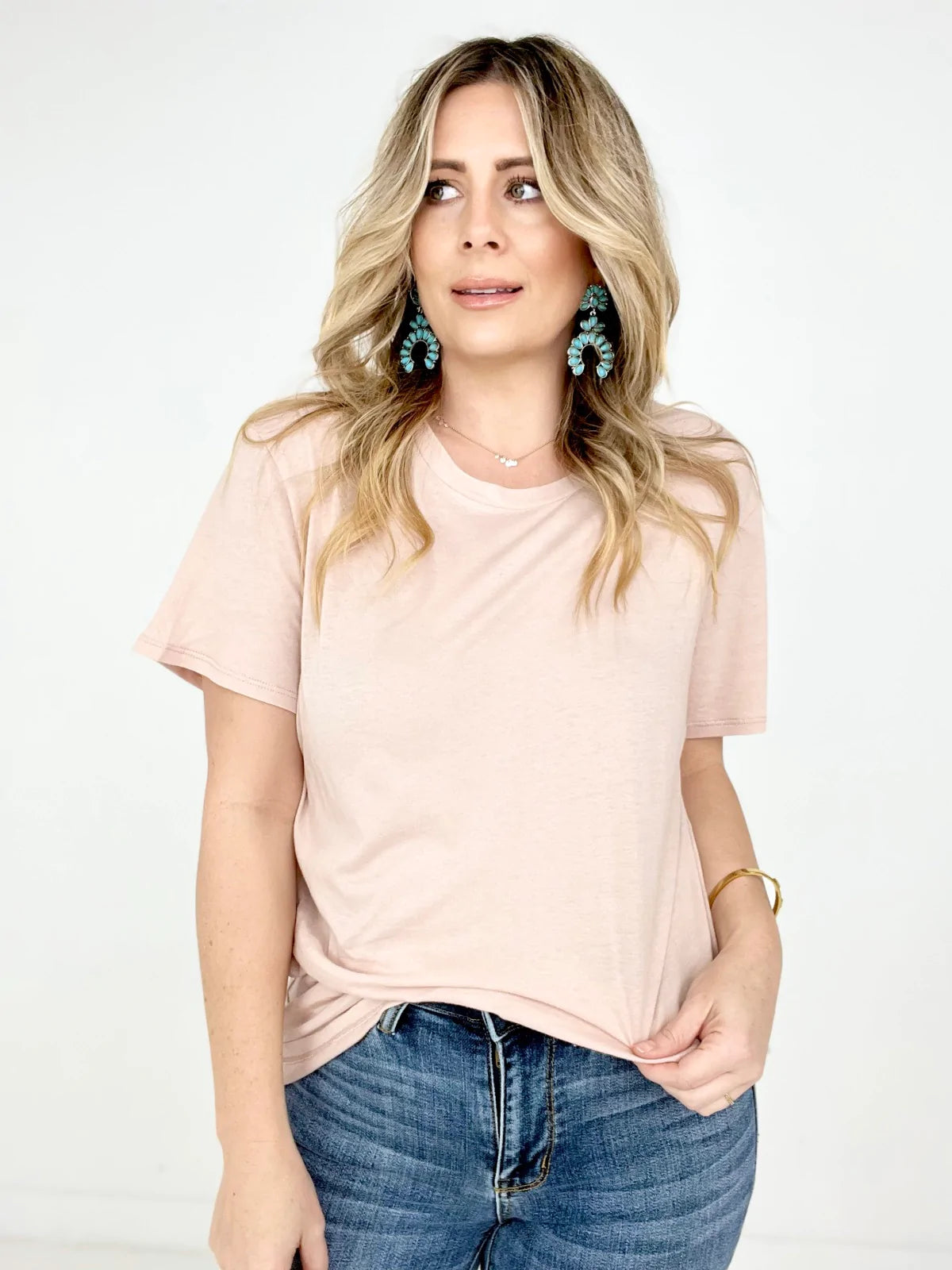 Cotton Boyfriend Tee (More Colors) - Reflection Boutique