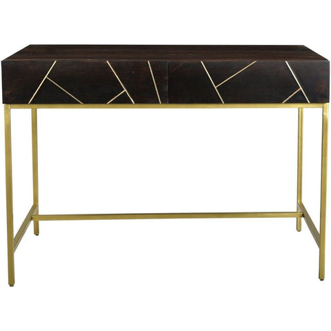 Contemporary Modern Art Deco Office Desk from Heaven's Gate Home