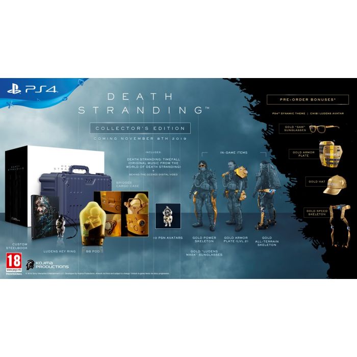 Death Stranding Collector S Edition Ps4 Duflix Edutainment Store