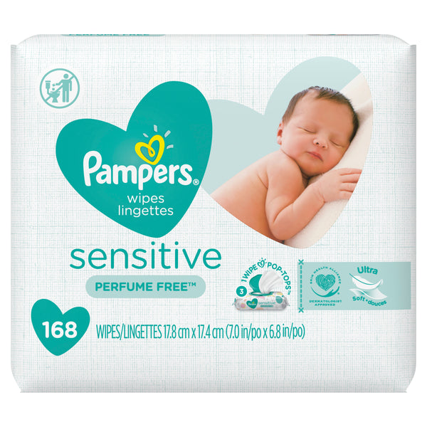 Soedan holte kader Pampers Sensitive Baby Wipes – BalikBox