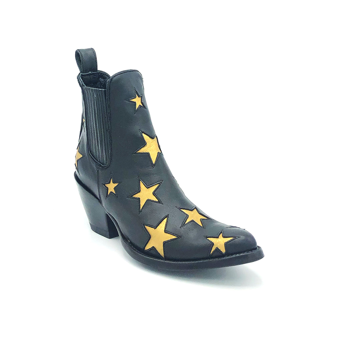 boots with stars on them
