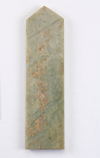 Jade Gui tablets, Han dynasty, late 3rd century BCE-early 3rd century CE. (Arthur M. Sackler Gallery)