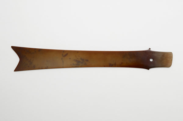 Jade Zhang sword, Shang dynasty, ca. 1600-ca. 1050 BCE (Freer Gallery of Art)