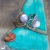 Bague elfique "Elwing" Labradorite - Illustrations & Bijoux fantaisie ClairObscur Art