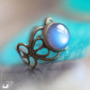 Bague elfique "Elwing" Labradorite - Illustrations & Bijoux fantaisie ClairObscur Art