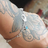 Bracelet Croissant de Lune et Labradorites facettées - Précommande - Illustrations & Bijoux fantaisie ClairObscur Art