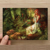 Brocéliande - Carte postale - Illustrations & Bijoux fantaisie ClairObscur Art