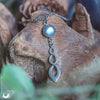 Collier "Ananta" Labradorite, taille de la chaine au choix - Illustrations & Bijoux fantaisie ClairObscur Art
