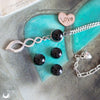 Collier "Ananta" Onyx - Illustrations & Bijoux fantaisie ClairObscur Art