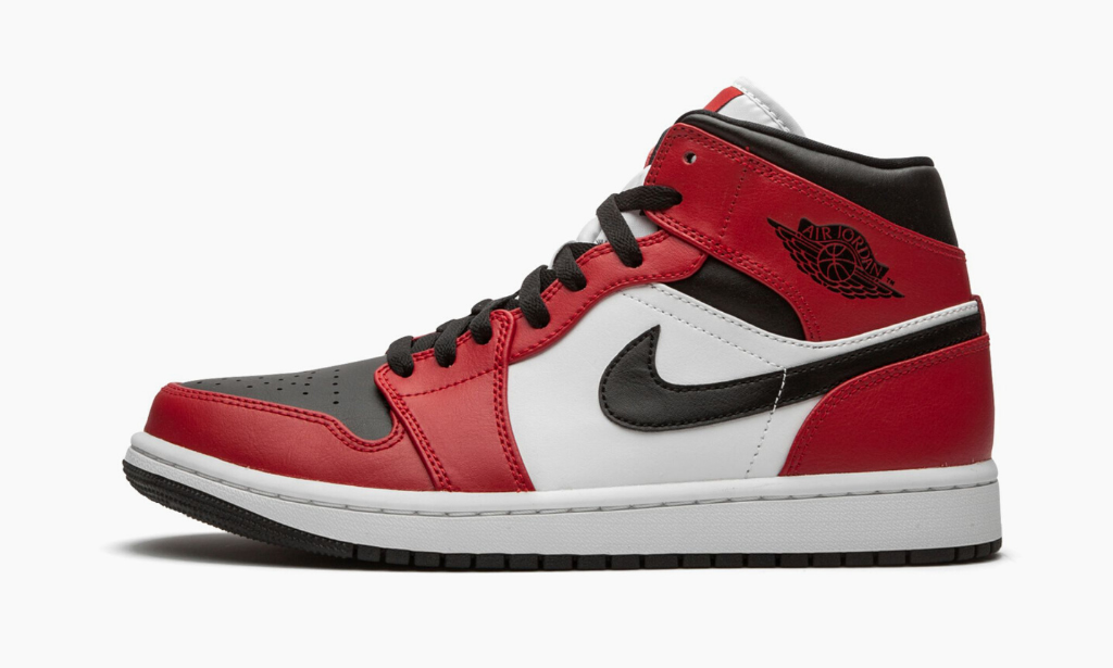 Nike Jordan 1 Mid Chicago Toe - 554724 069 - Archive Sneakers