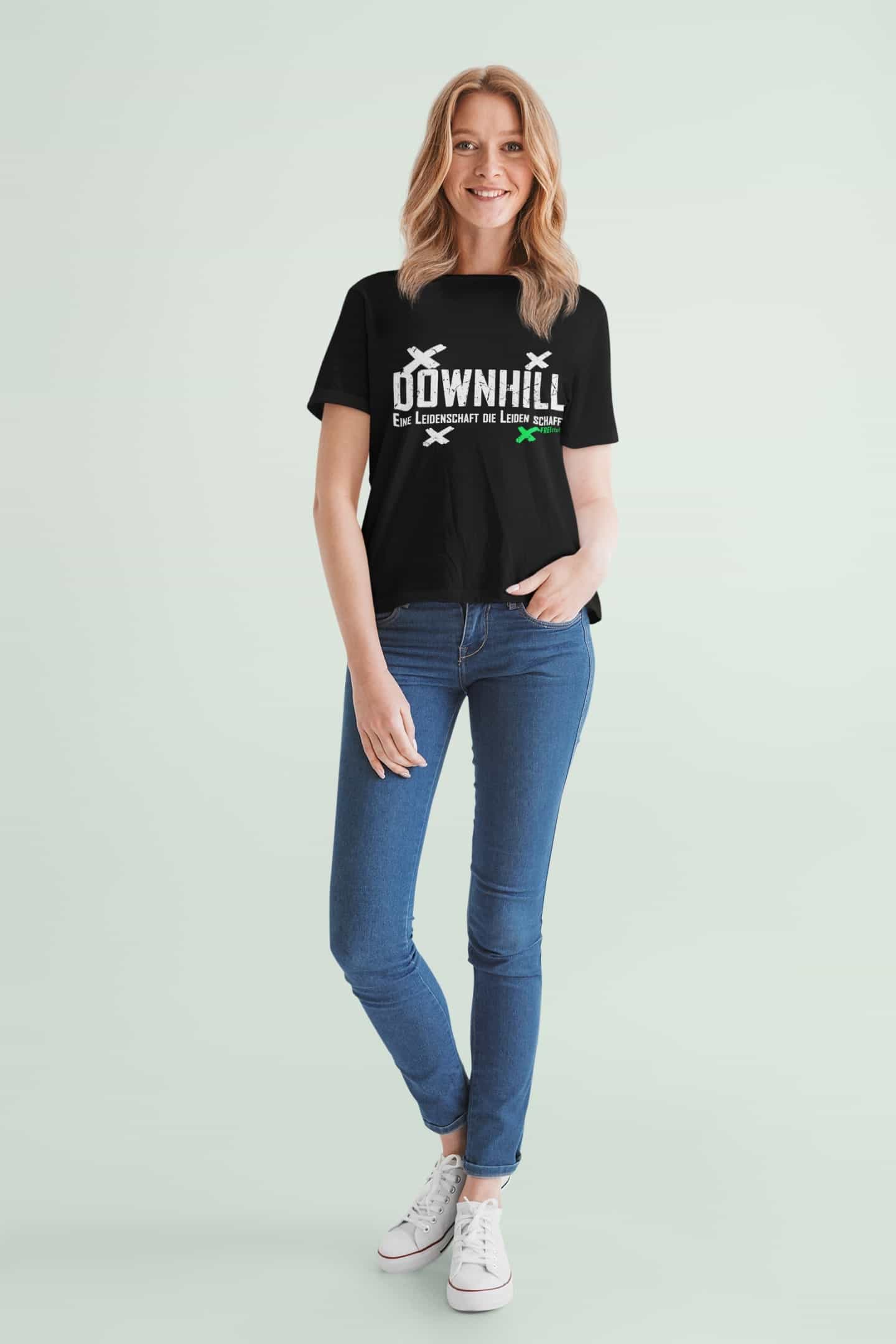 Downhill - Leidenschaft - Damen Premium Organic Shirt