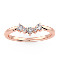 Radiance Band in Rose Gold (0.12 Ct. Tw.)
