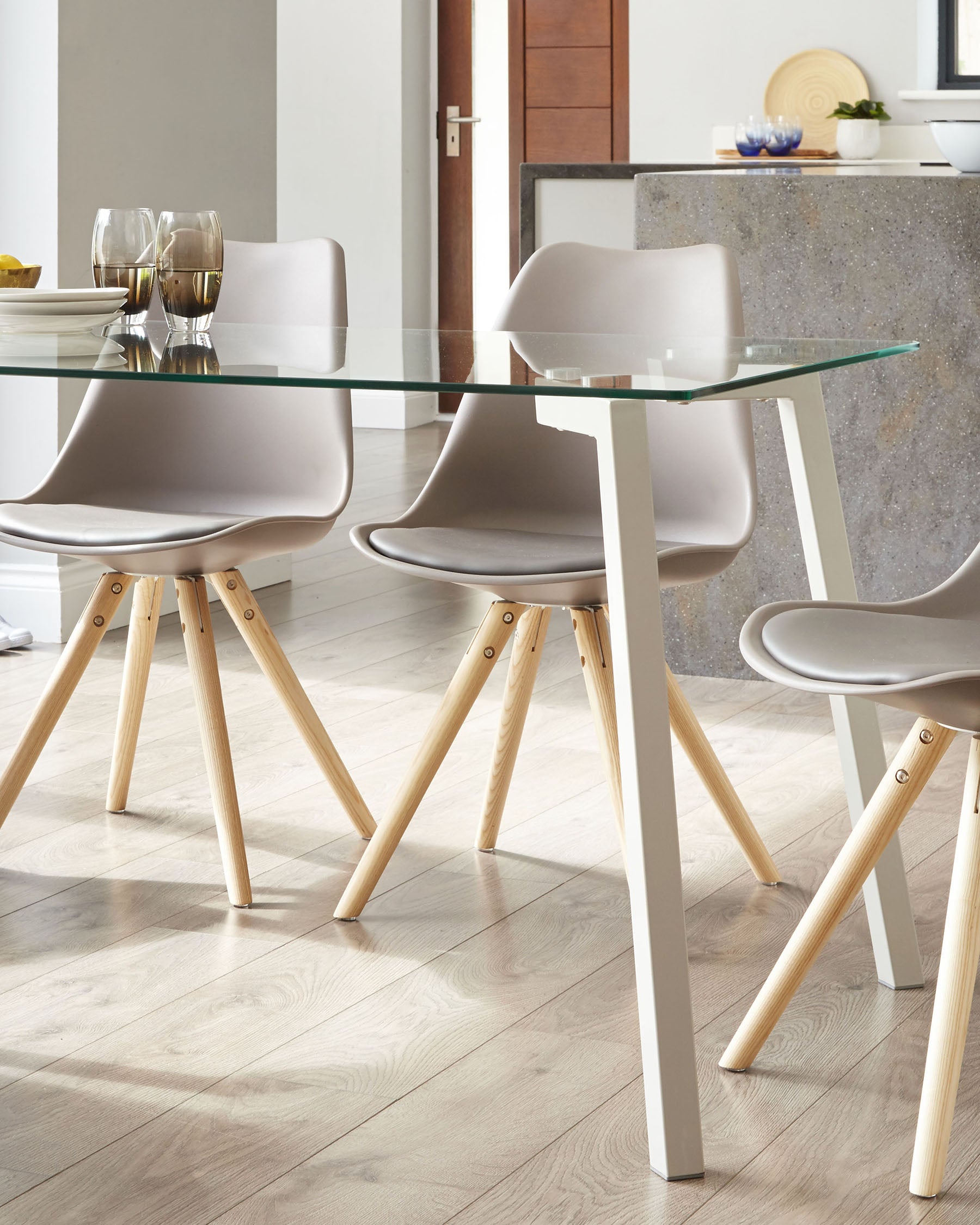 slim 6 seater dining table