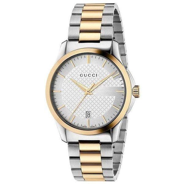 gucci silver watch men