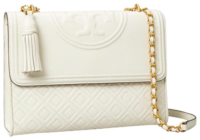 tory burch fleming bag white