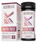 Keto Test Strips for urinalysis read your ketone levels in seconds