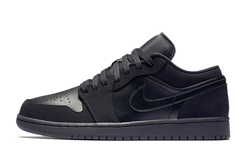 jordan 1 low top black