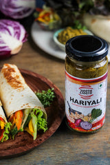 veg Haryali Wrap with zissto