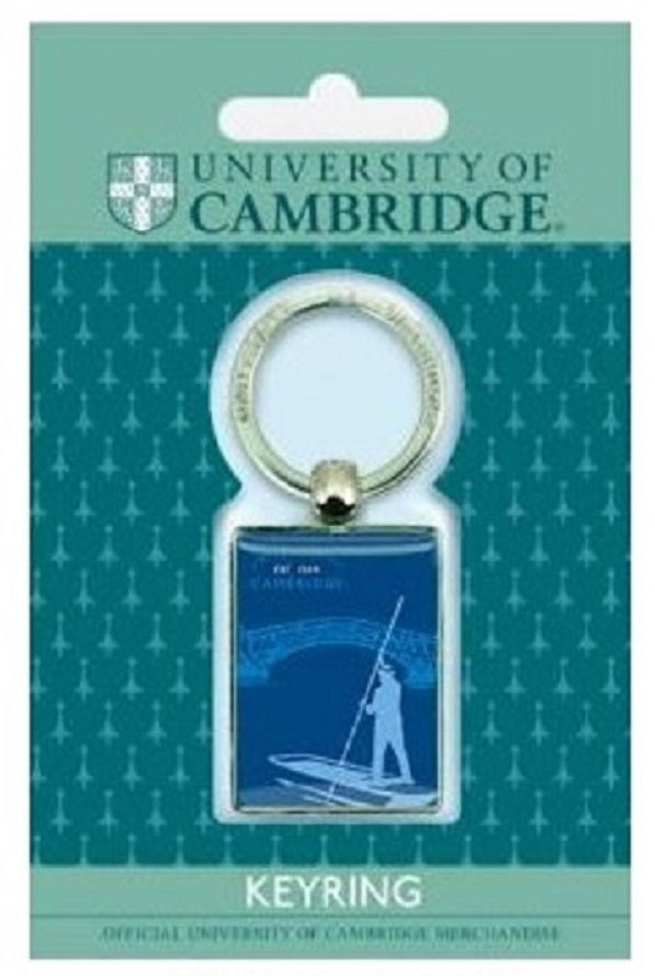 Official University Of Cambridge Keyring Souvenir Key Ring Student Graduate Gift 
