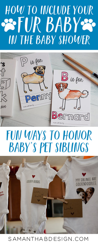 Ideas for honoring your pets before baby arrives