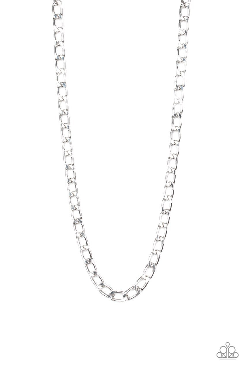 paparazzi silver chain necklace