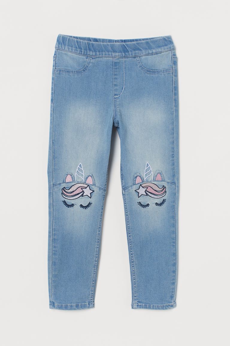 Amplificar izquierda Mojado Pantalon Jeans niña H&M Unicornio – Kima Shop HN