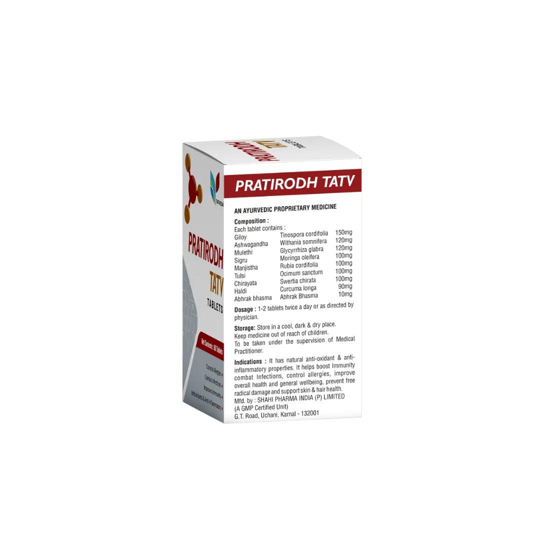 Tatveda Pratirodh Tatv Ayurvedic Natural Immunity Booster Tablets