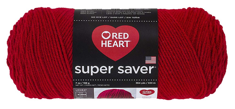 Red Heart Super Saver Worsted Weight Yarn