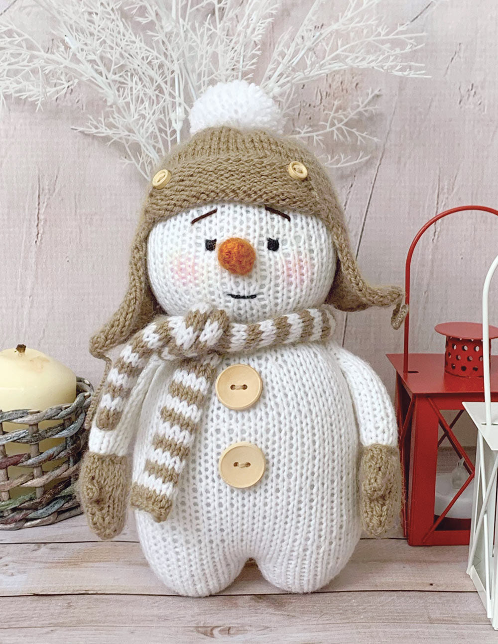 Just Chillin' Knit Snowman Kit