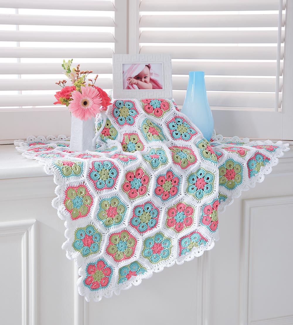 Flowers Baby Blanket