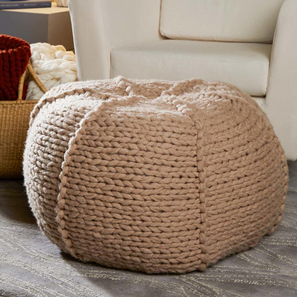 Free Jumbo Pouf Pattern